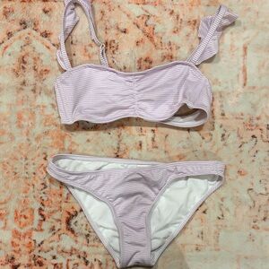 Target Purple Gingham Bikini Set